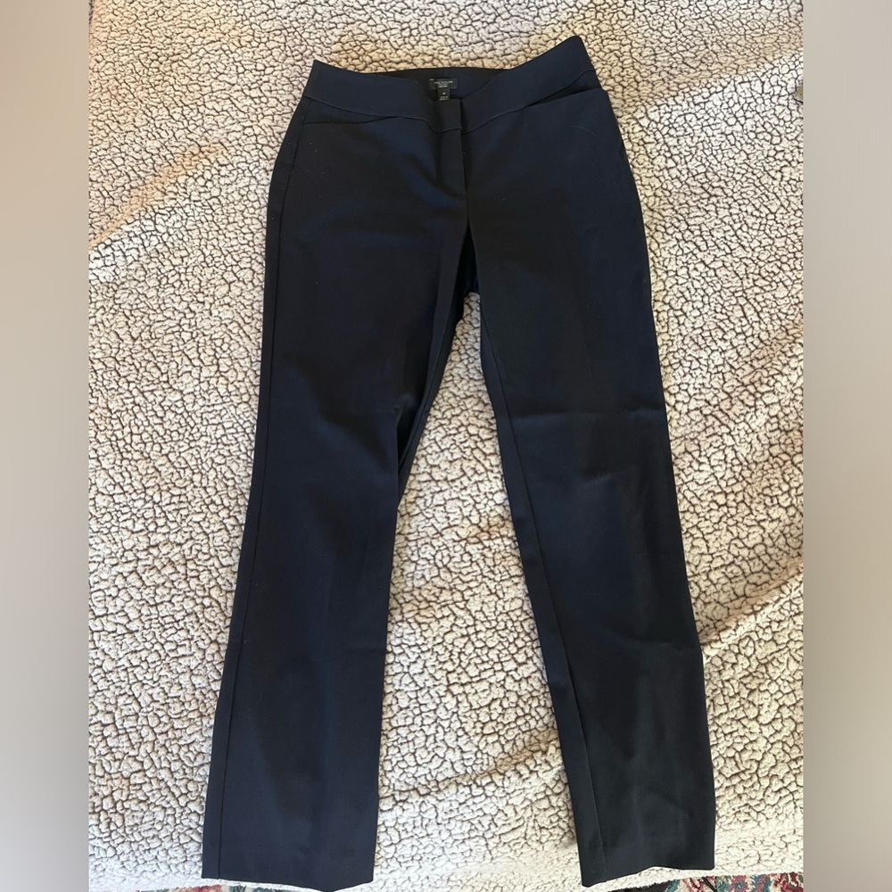 Navy bootcut pants